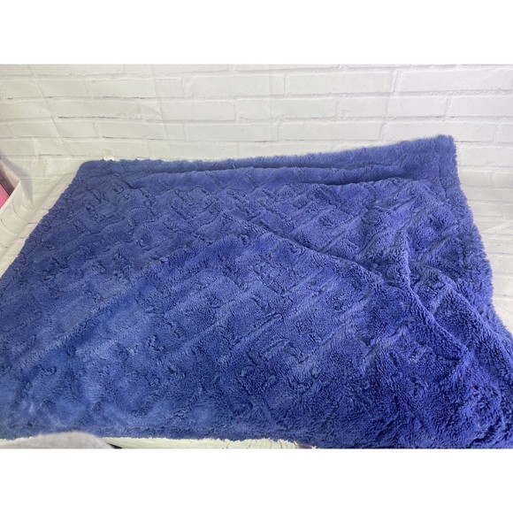 BABY LAUNDRY Plush Steel Blue Maze Lovey Security Blanket - Picture 2 of 7